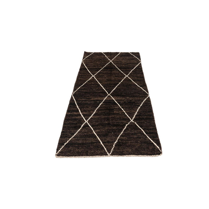 Kalmanovitz Dark Brown Rug