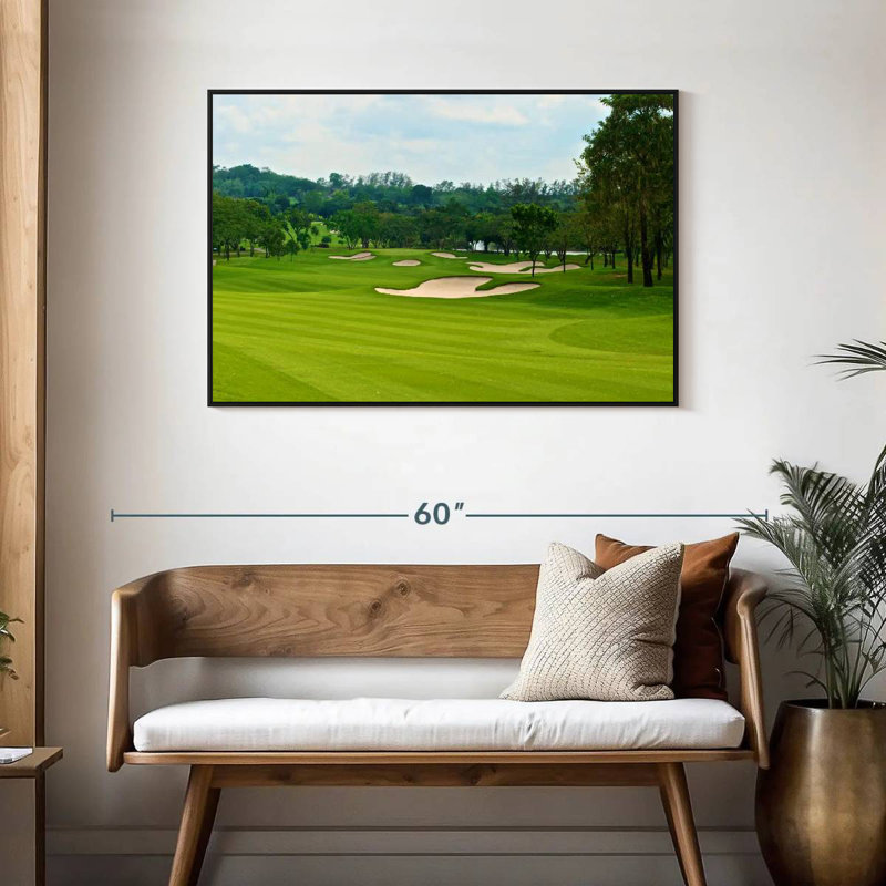 Magnifique terrain de golf Sireci, H 29 po x l 43 po