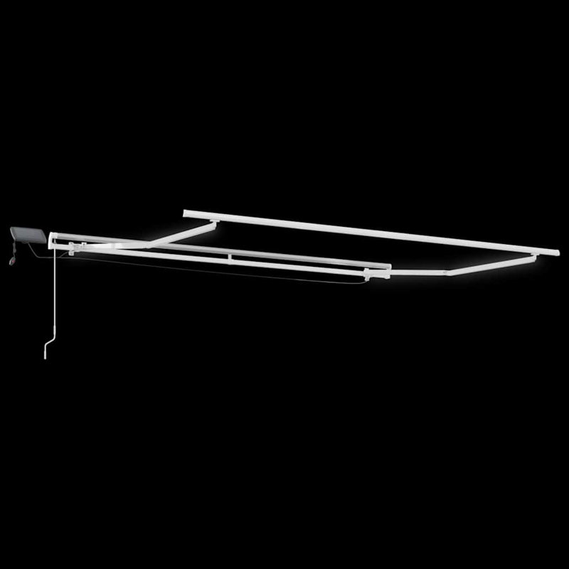 Retractable Awning, Orange, 300 cm W x 250 cm D