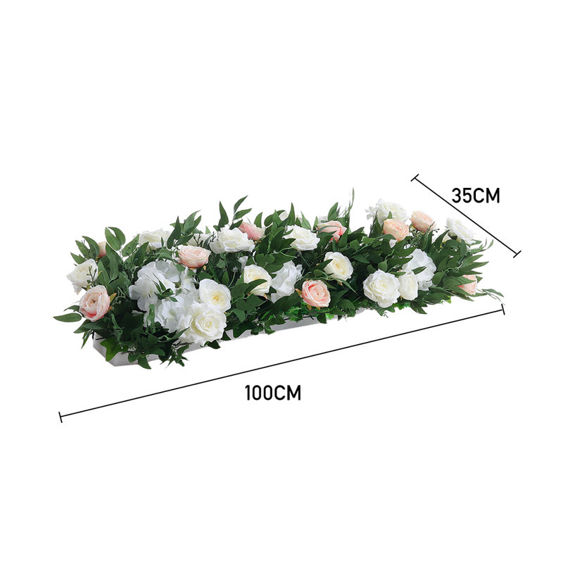 35cm Faux Flower Plant in Planter