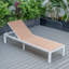 Chaise longue d'extérieur en métal avec table Khalli-1191715235
