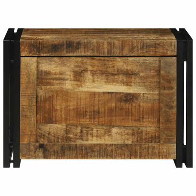 Boîte de rangement vidaXL en bois de manguier massif 23,62 x 15,75 x 16,14