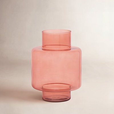10.53'' Glass Table Vase