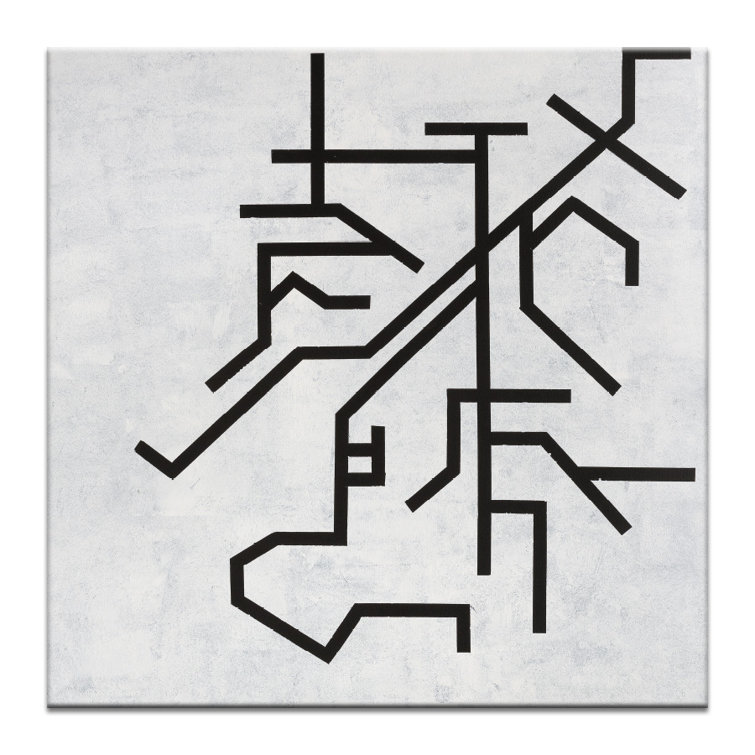 Geometric 4 by Chalie MacRae - Print on Canvas