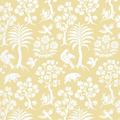Palm Damask Wallpaper Double Roll