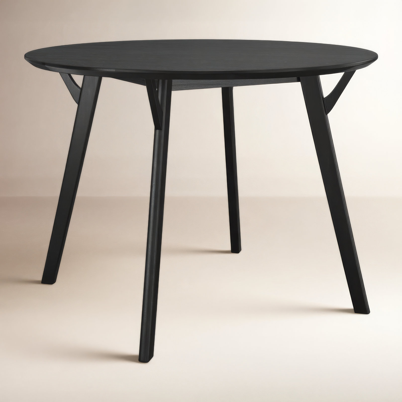 Evanston 42" Dining Table, Black