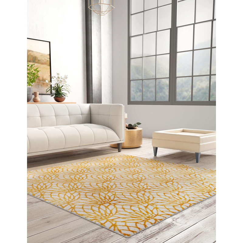Geometric Area Rug, Square 238.8 cm