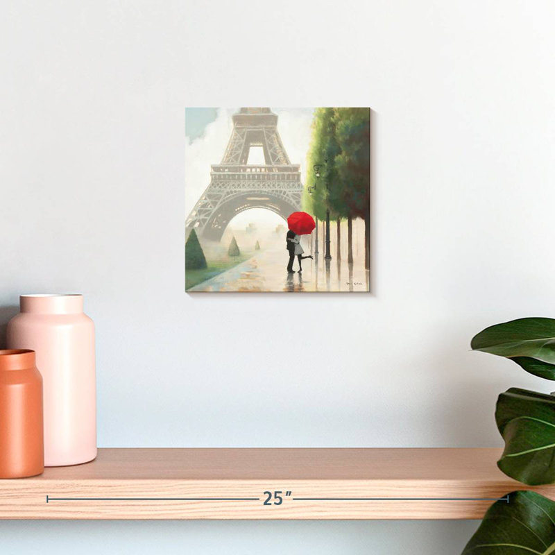 Paris Romance, 10" H x 10" W