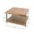 Wood 1 Shelf Living Room Coffee Table