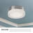 Bedford Glass LED Flush Mount-64113374