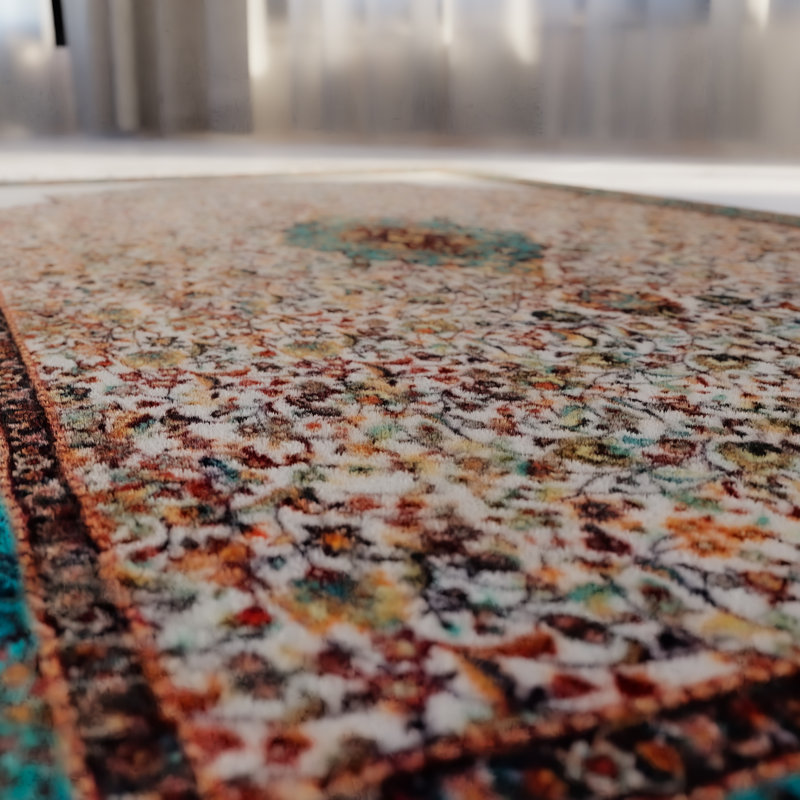 Tapis turc pour la prière des Musulmans - tapis de prière ornemental en acrylique doux 48 x 26,8 po Janamaz pour la maison et la mosquée