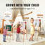Tableau blanc magnétique 3-en-1 Kids Art-122565023