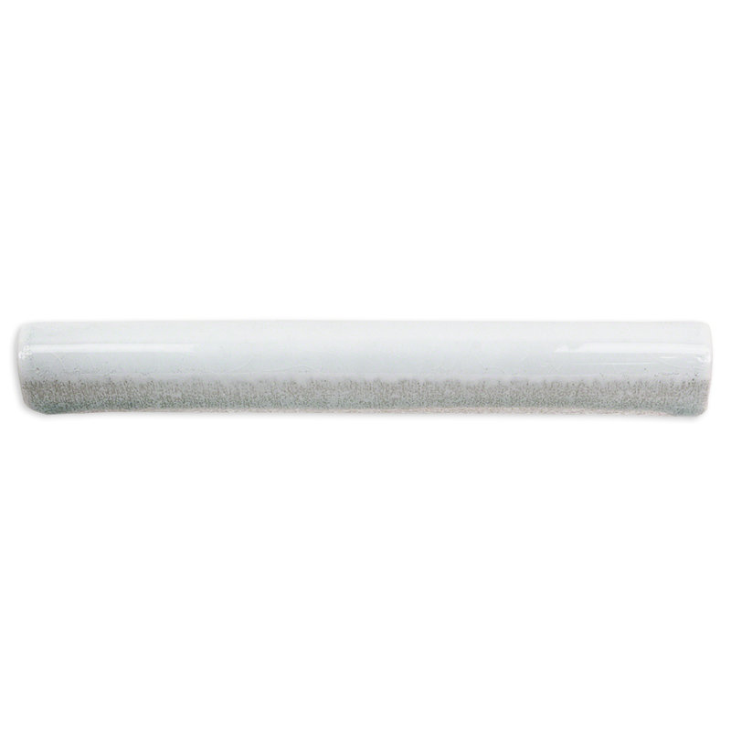 Carreau de doublure en céramique polie Divine 6 po x 0,5 po, Bleu
