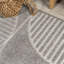 Tapis intérieur / extérieur rayé gris / crème Rysler-88570914