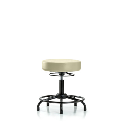 Ida Round Tube Base Height Adjustable Lab Stool by Symple Stuff