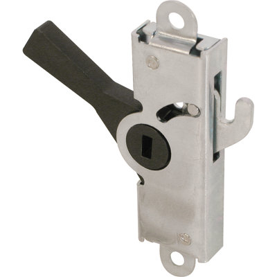 Steel Housing and Black Plastic Latch, Adams Rite (Single Pack)