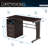 Computer Desk with Ample Storage