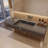 Juniper 48" Wall Mount Bathroom Sink with Concealed Drain for Wall Mount Faucets - Gray-1020800756
