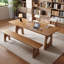 Brown Rectangular Solid Wood desk-1517899320