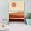 «Sunseeker Landscape II» par Victoria Barnes, estampe numérique sur toile-1244417060