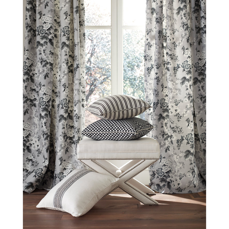 Chatham Devon Ticking Stripe 100% Cotton Fabric, Mineral