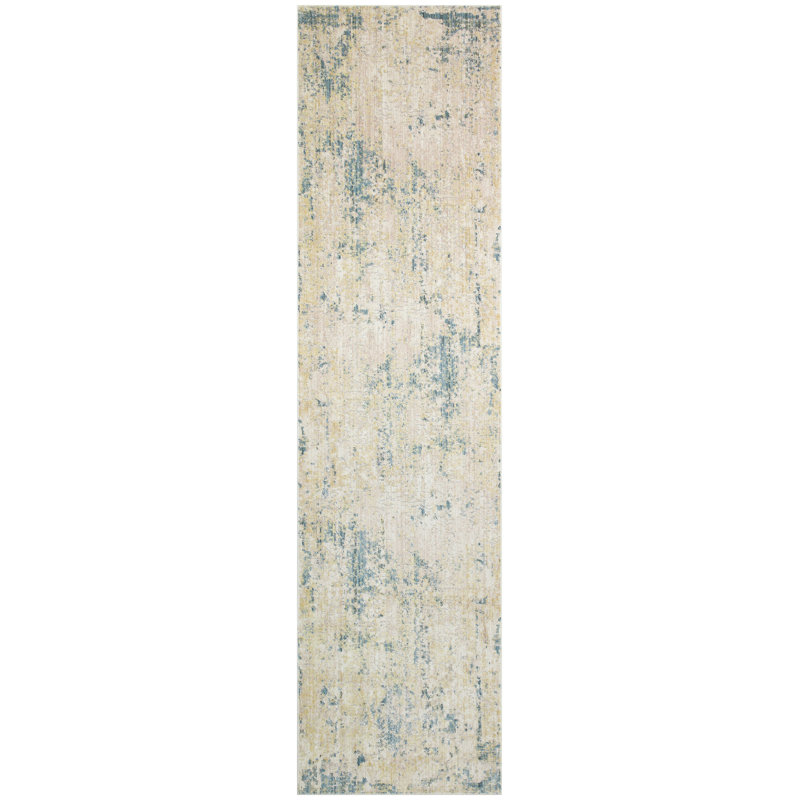 Campbell Abstract Area Rug, Runner 80 x 300cm