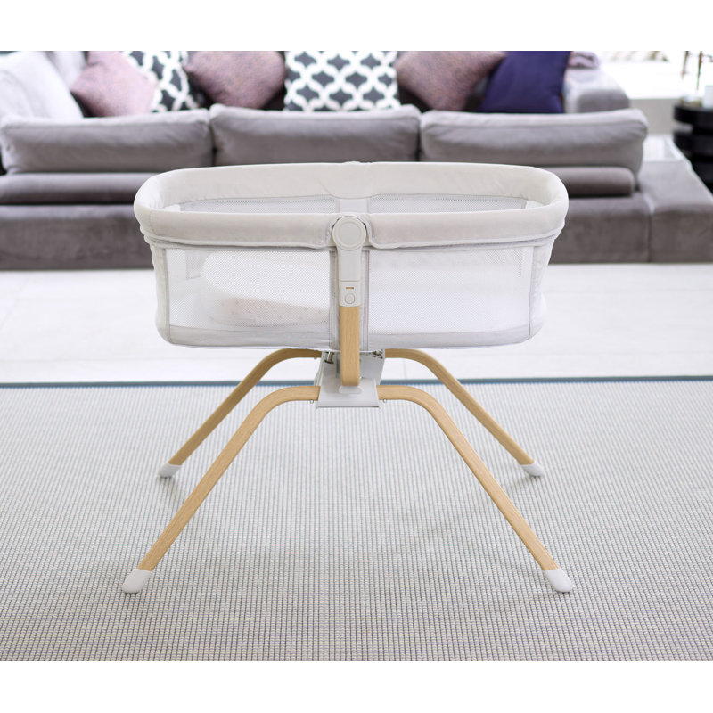 Air Motion Gliding Crib, Grey