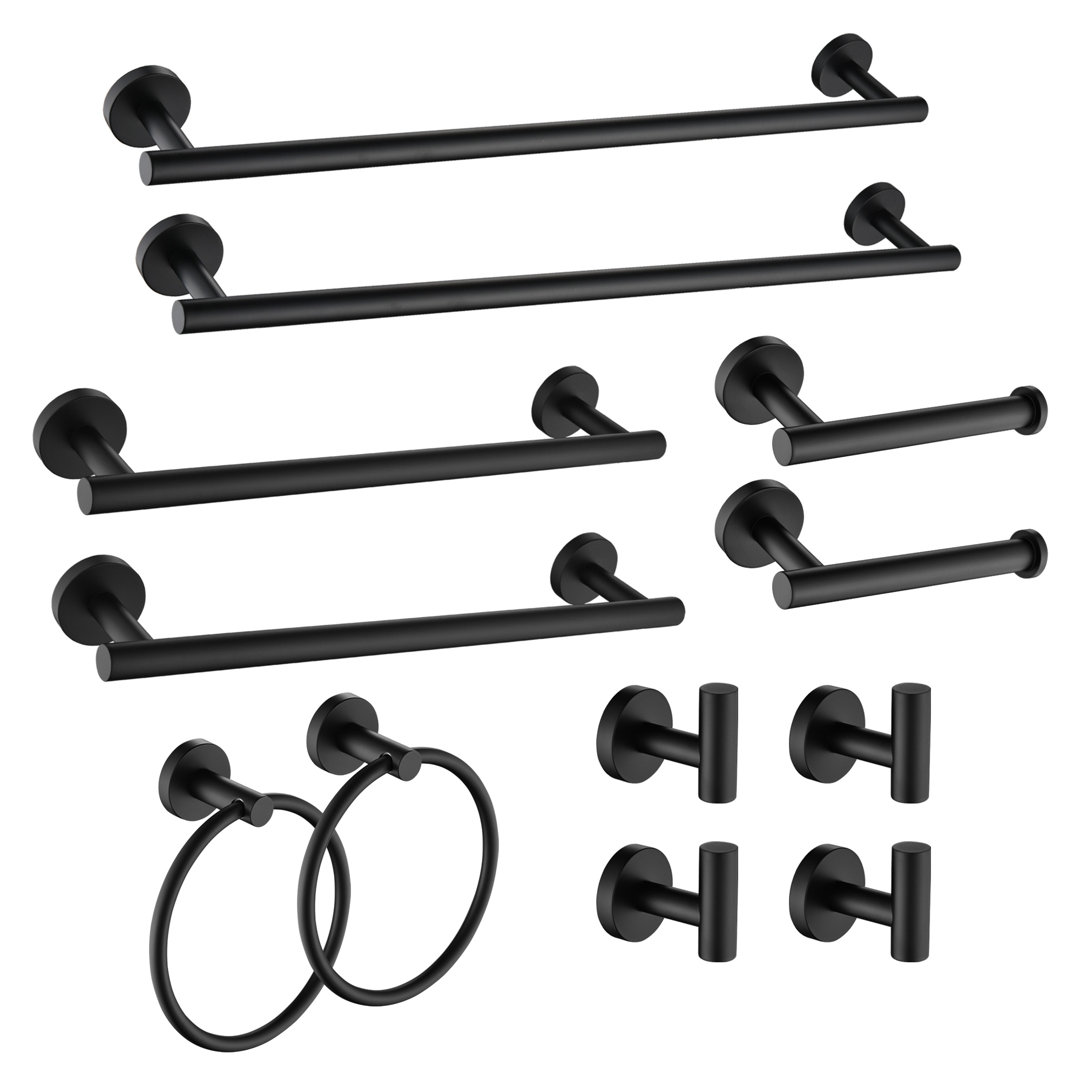 12 - Piece Bathroom Hardware Set NOVEL