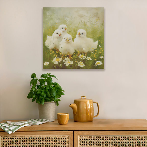 August Grove® Bulent Sunshine Animals On Canvas by TESSA KANE Print ...