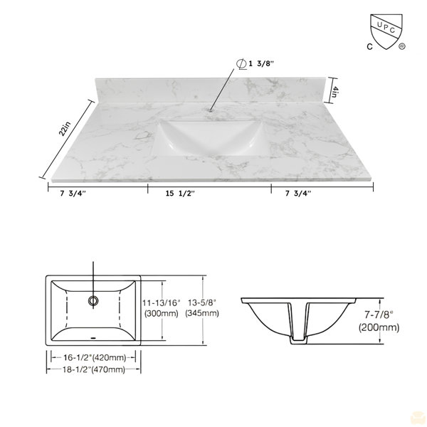Dimensions du produit