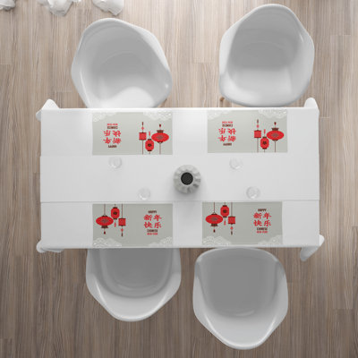 Polyester Patterned Rectangle Placemat