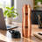 Pure Copper Water Bottle 32 oz, Water Drinking Copper Bottle