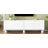Stylish Thick Wavy Door TV Cabinet With Adjustable Shelves-1405691271
