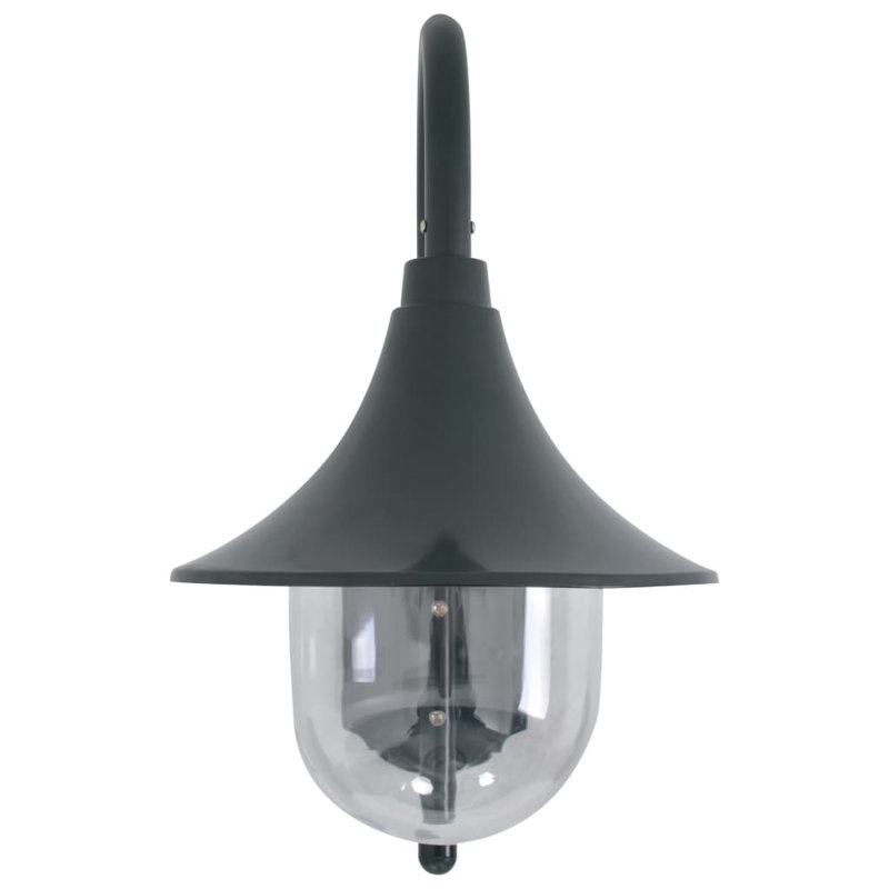 Win Integrated LED Outdoor Barn Light, Dark Green