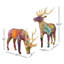 2 Piece Kantha Covered Reindeer Set