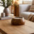 Jeimi Decorative Vanilla Scented Candle for Bookshelf Decor - Modern Mango Wood Bowl Candle for Coffee Table, Bedroom, or Living Room Accent-89104239