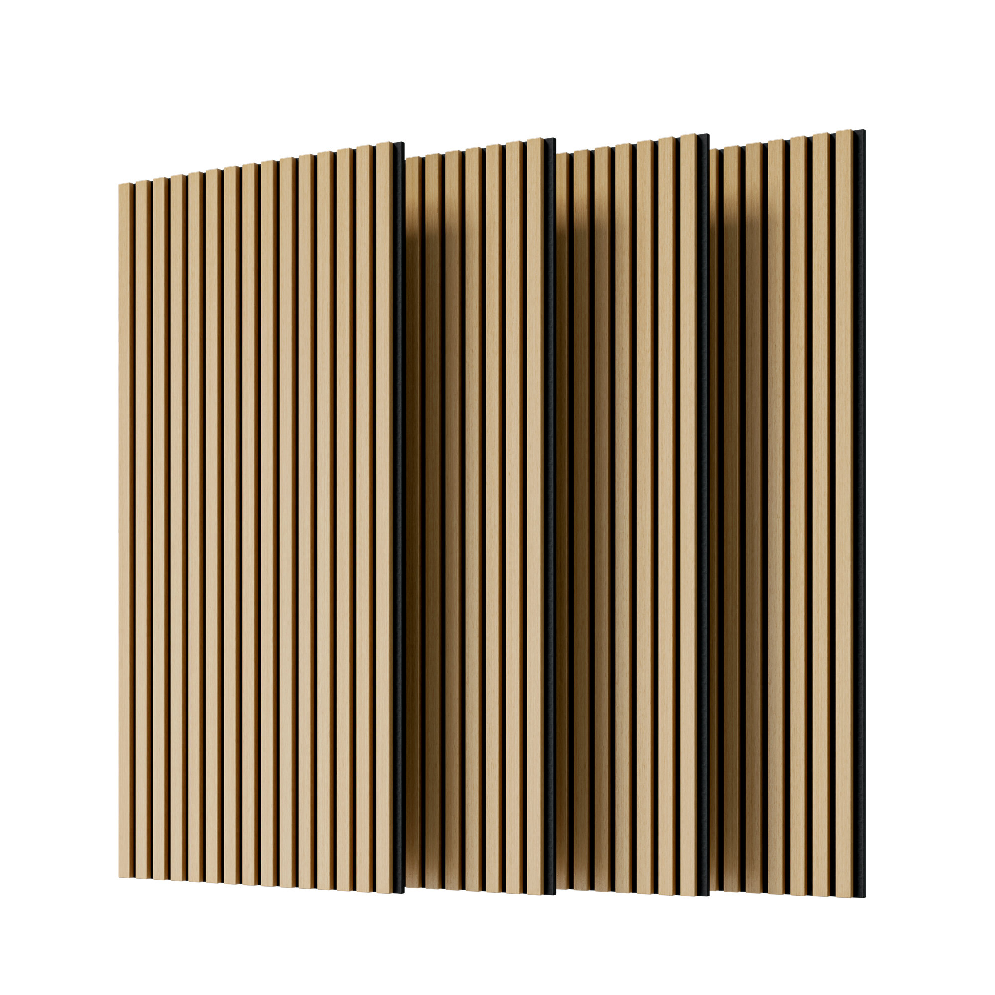 Panneaux Muraux 3D Effet Bois Noir – Lot De 6 Lattes Composite Facile à Poser (intérieur/extérieur)