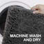 Microfiber / Microsuede Non-Slip Bath Mat
