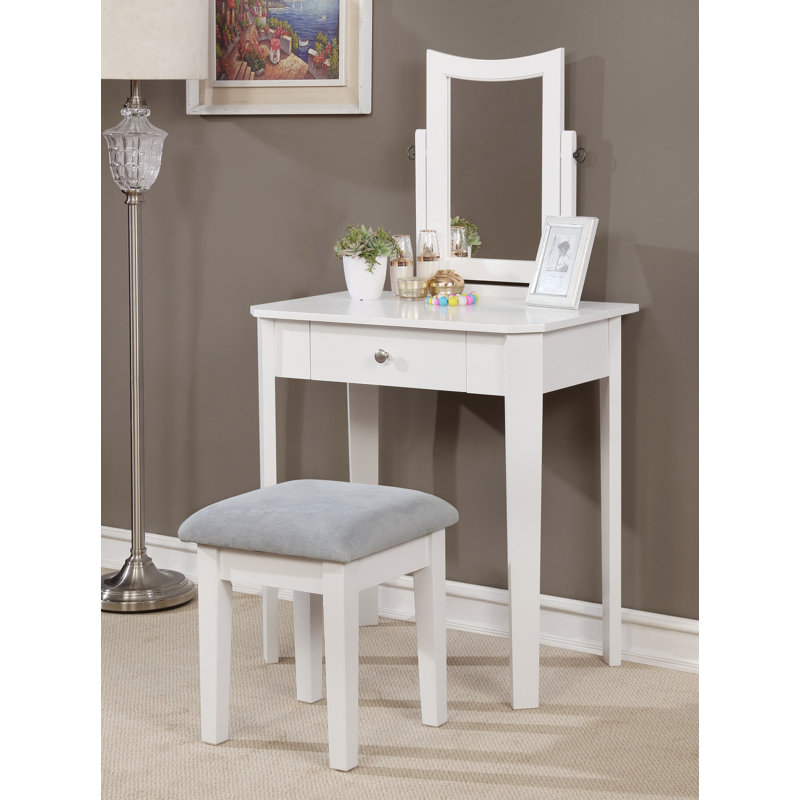 Coiffeuse Idin, Blanc