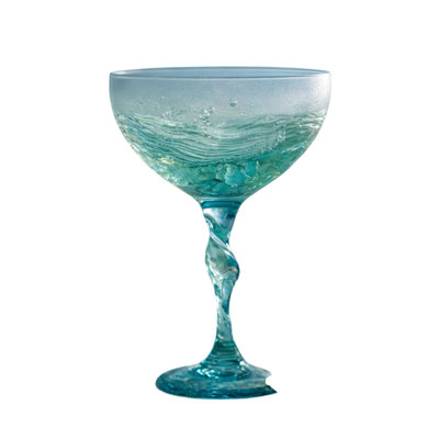 cocktail glass Wave Sea Glass Wine Glass
