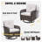 Wicker Outdoor Glider