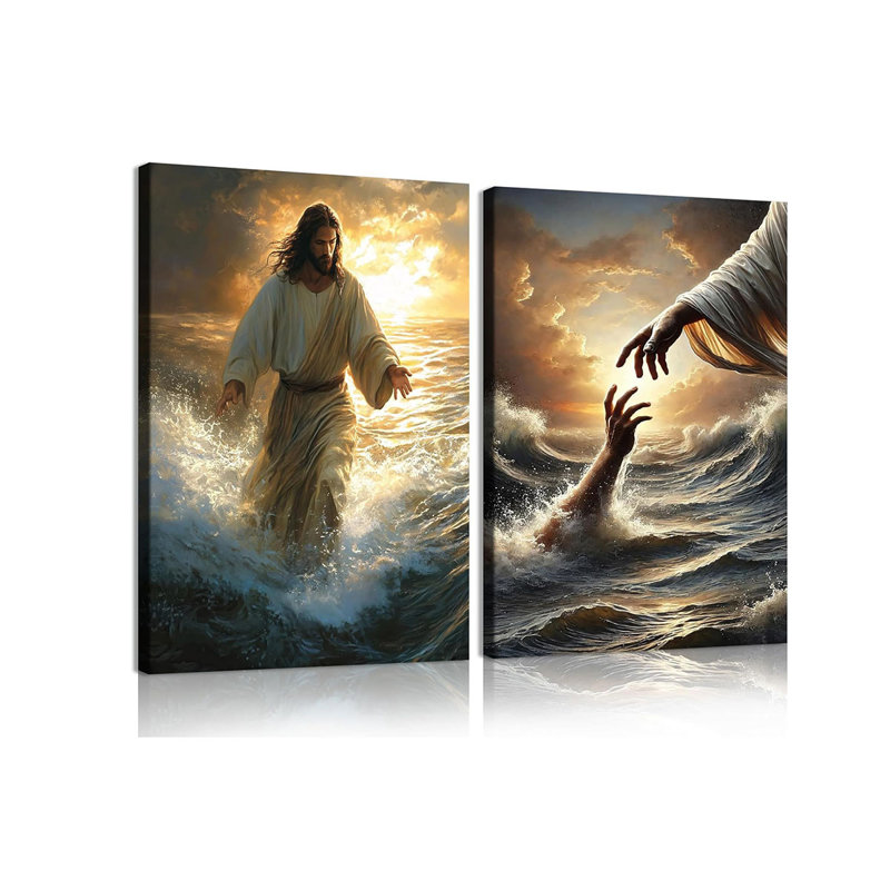 2 Piece Wrapped Canvas Print