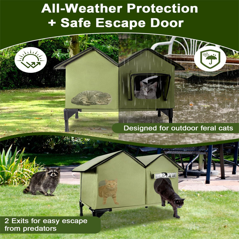 Collapsible Dog House with 1 Door