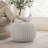 100% Cotton Hand Knitted Pouf Ottoman-1581015818