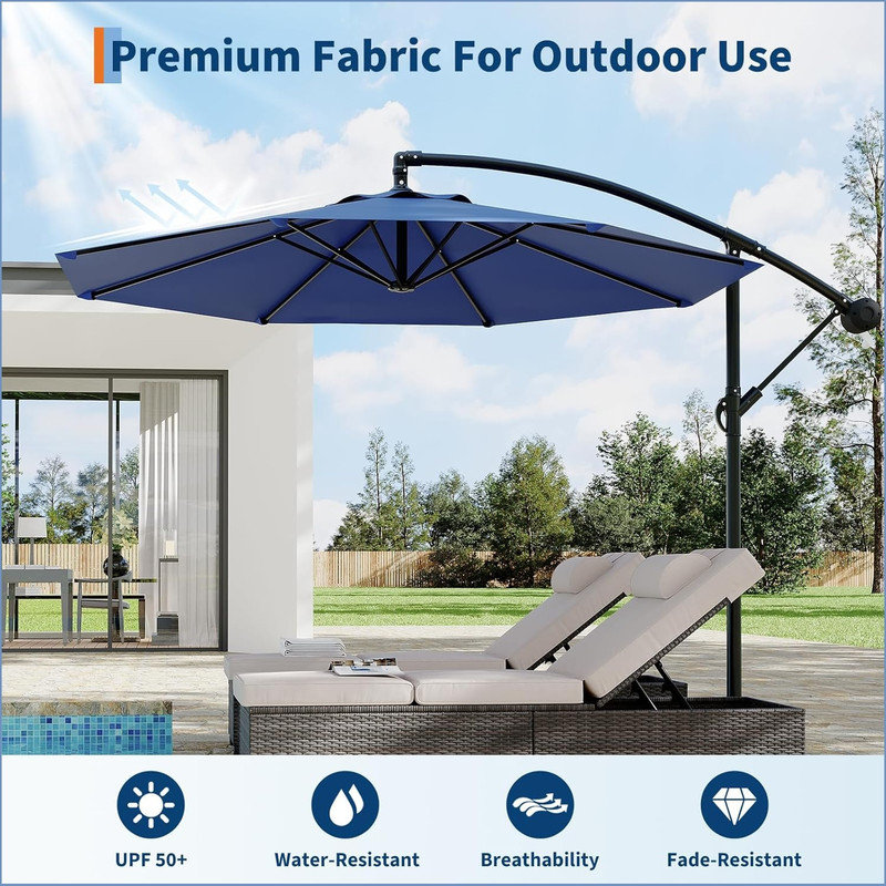 322.6cm Cantilever Parasol