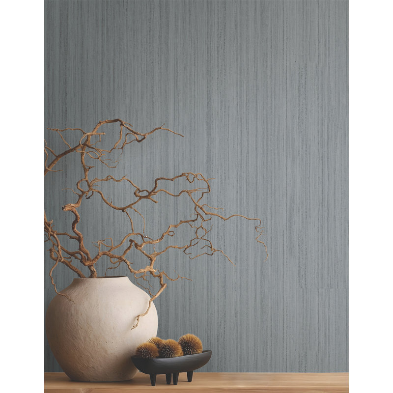 Papier peint strié, Gris