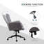 Chaise de bureau en lin