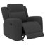 Fauteuil inclinable Kemarah gris anthracite-528162465
