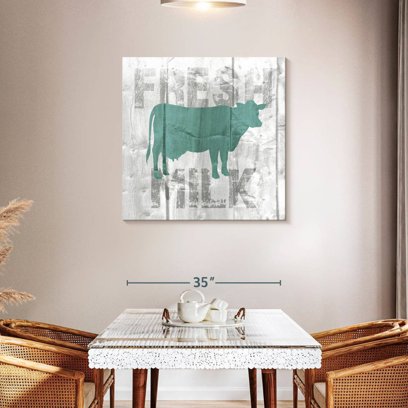 Fresh Milk, 36" H x 36" W