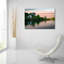 Art mural en verre Latitude Run «Morning At Squirrel Point» par Rick Berk-134802351